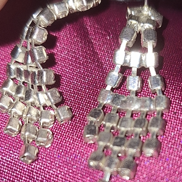 Vintage chandelier earrings - Picture 3 of 4